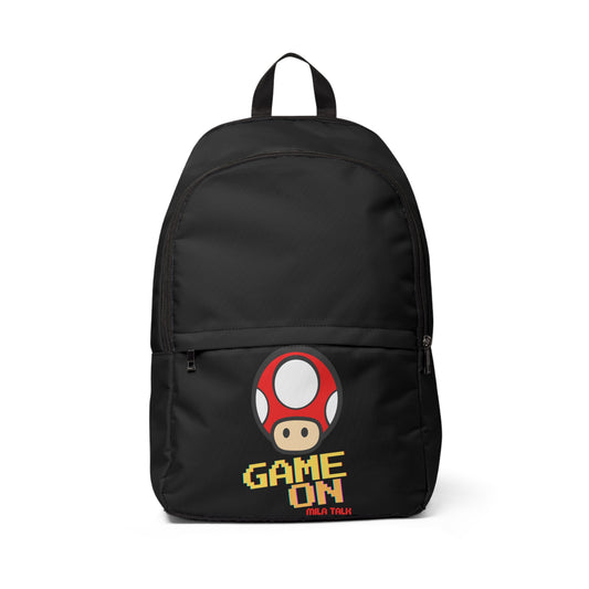 Game On Unisex Fabric Backpack