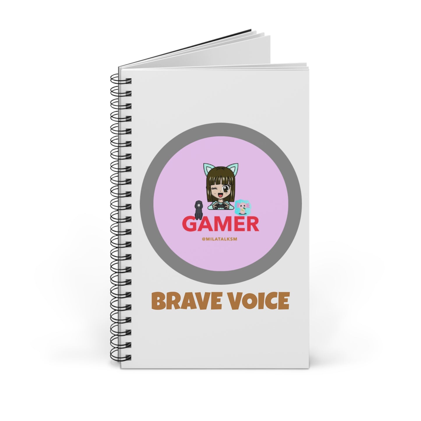 Brave Voice Spiral Journal (EU)